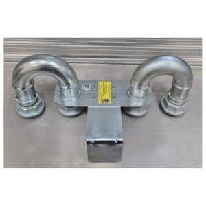 Uchwyt Gazomierza G4/G6 NISKIEGO CIŚNIENIA regulowany GN130mm NZP 11/4"