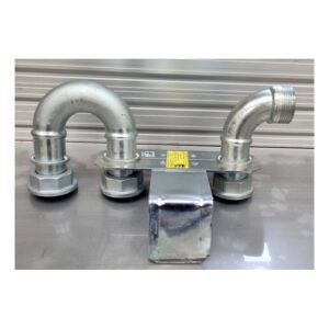 Uchwyt Gazomierza G4/G6 ŚREDNIEGO CIŚNIENIA regulowany GS130mm NZP 11/4"