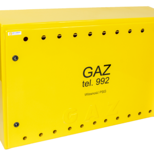 Szafka gazowa żółta 1000x700x400mm